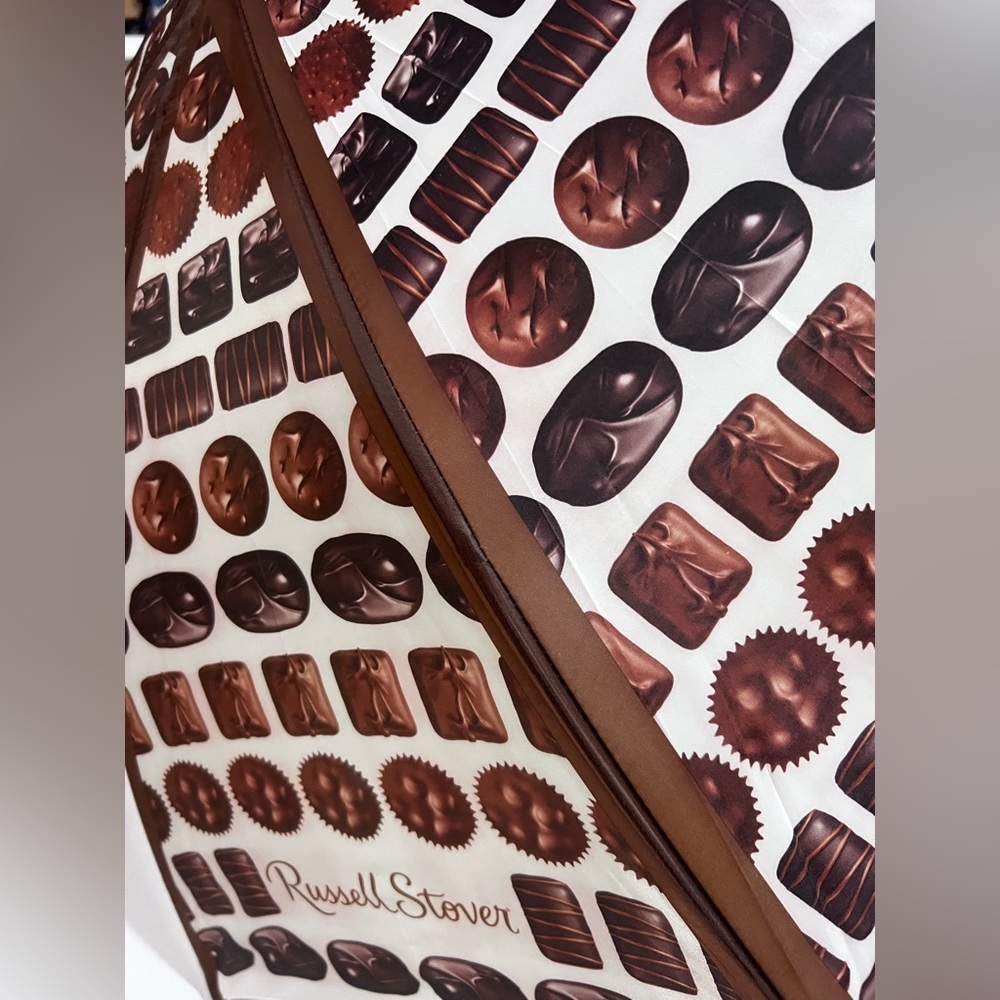 Russell Stover Chocolate Umbrella š« Novelty Wood Handle Gift Idea NWT - Picture 13 of 14